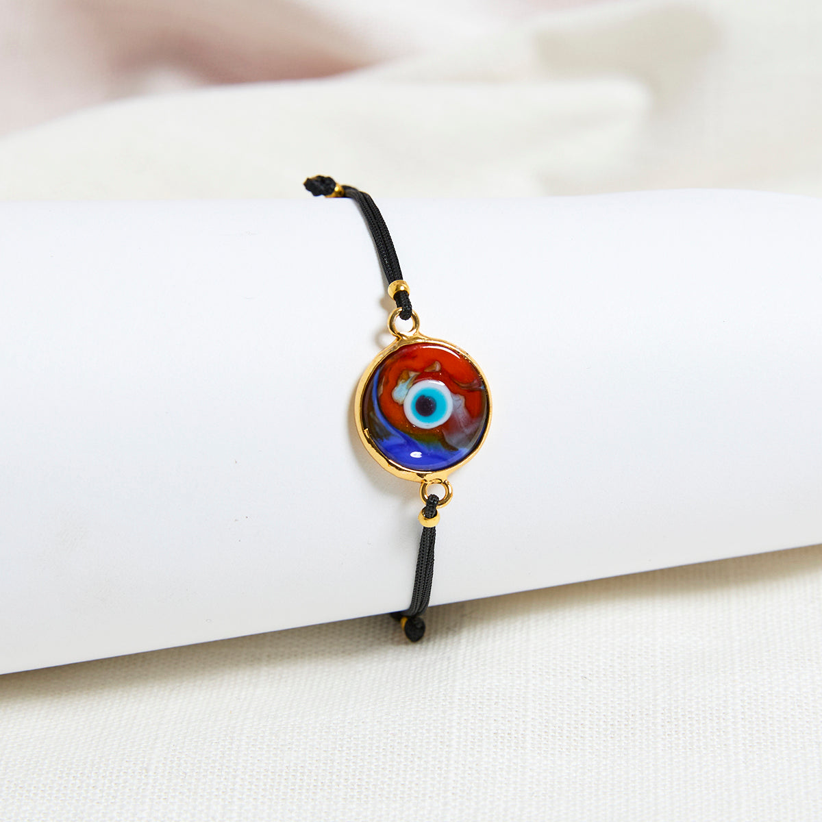 Evil eye rope bracelet