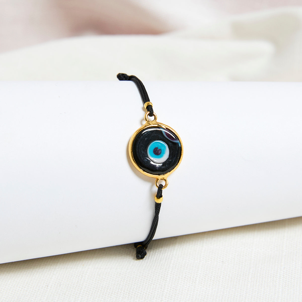 Evil eye rope bracelet