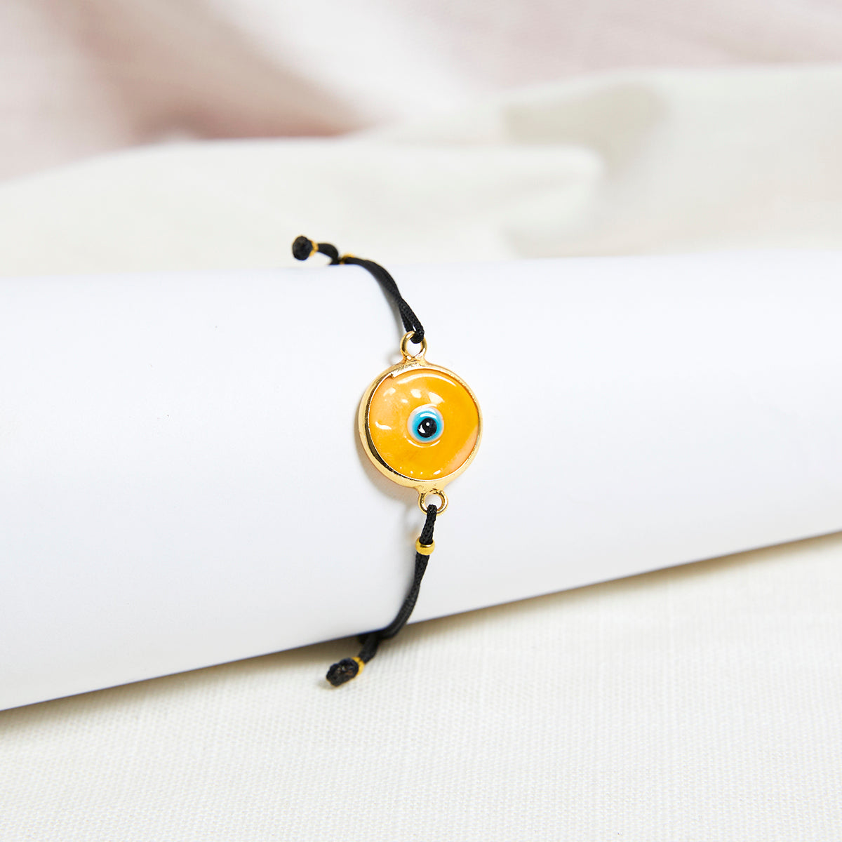 Evil eye rope bracelet
