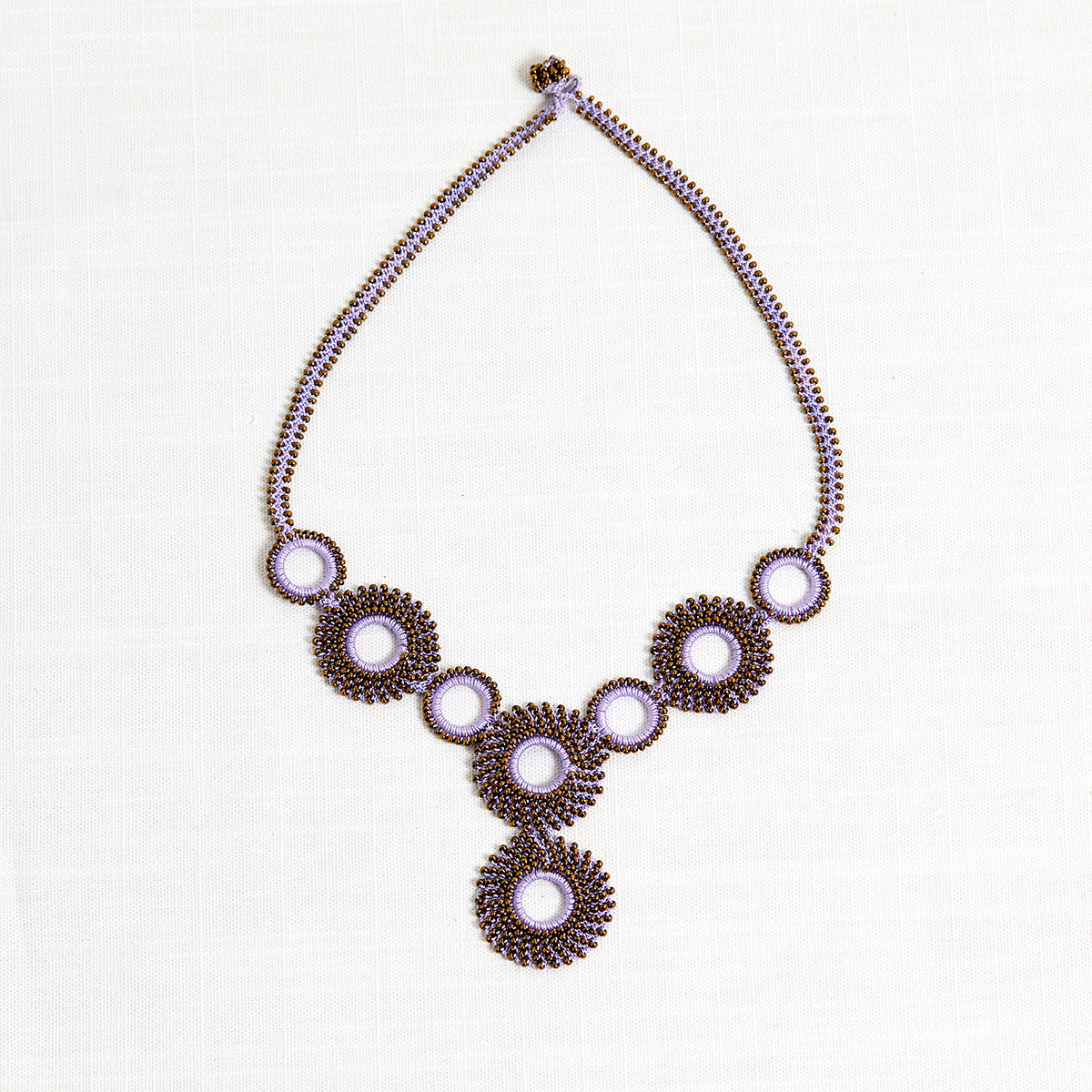 Handmade beaded necklace