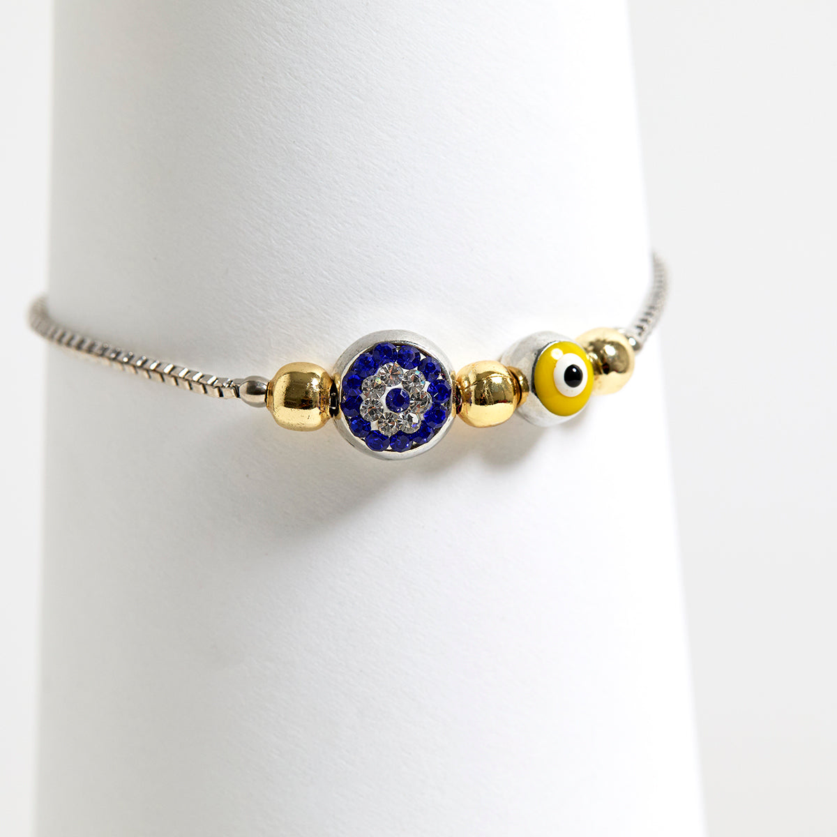 Adjustable Ottoman Evil Eye Bracelet