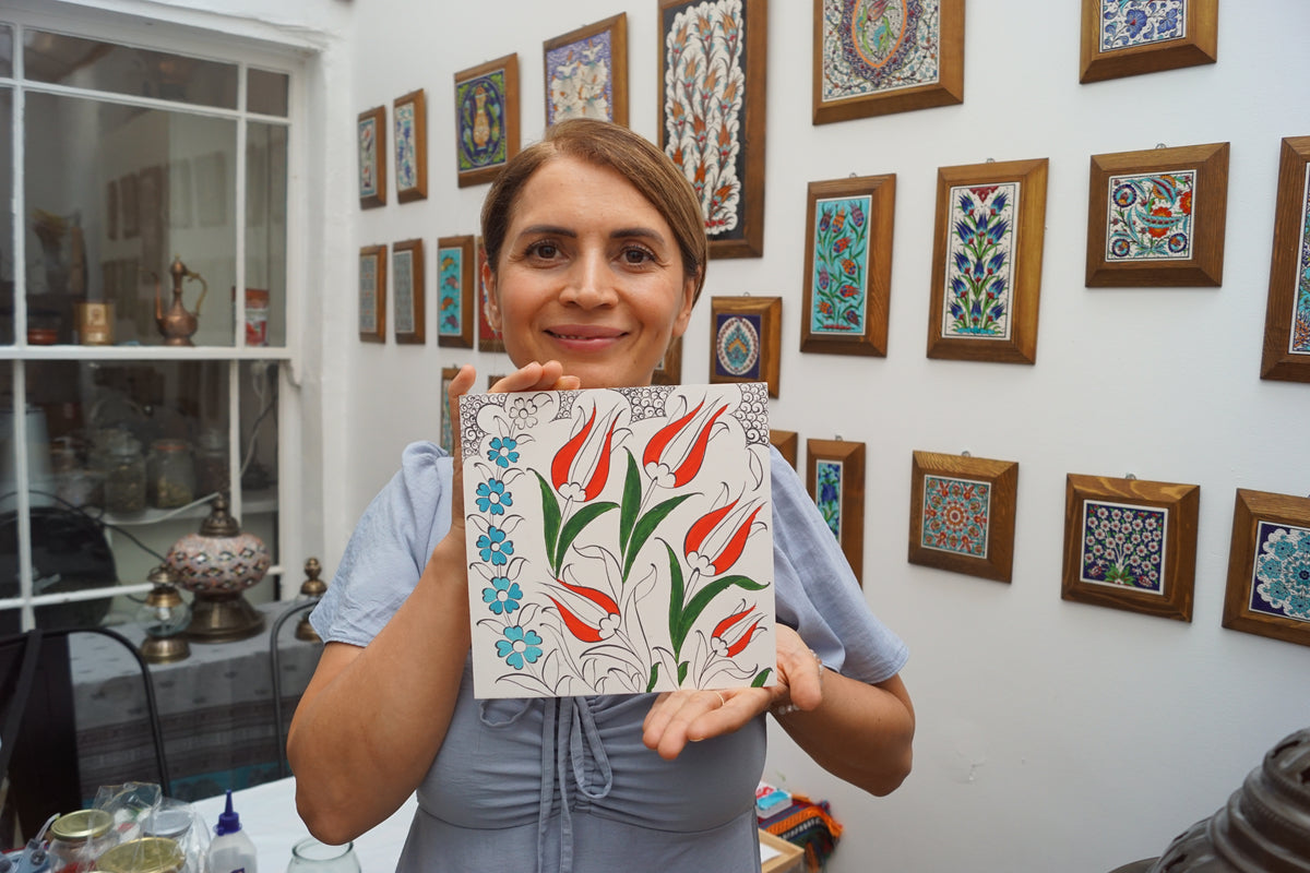 Ottoman-Inspired Creative Tile Painting Workshop