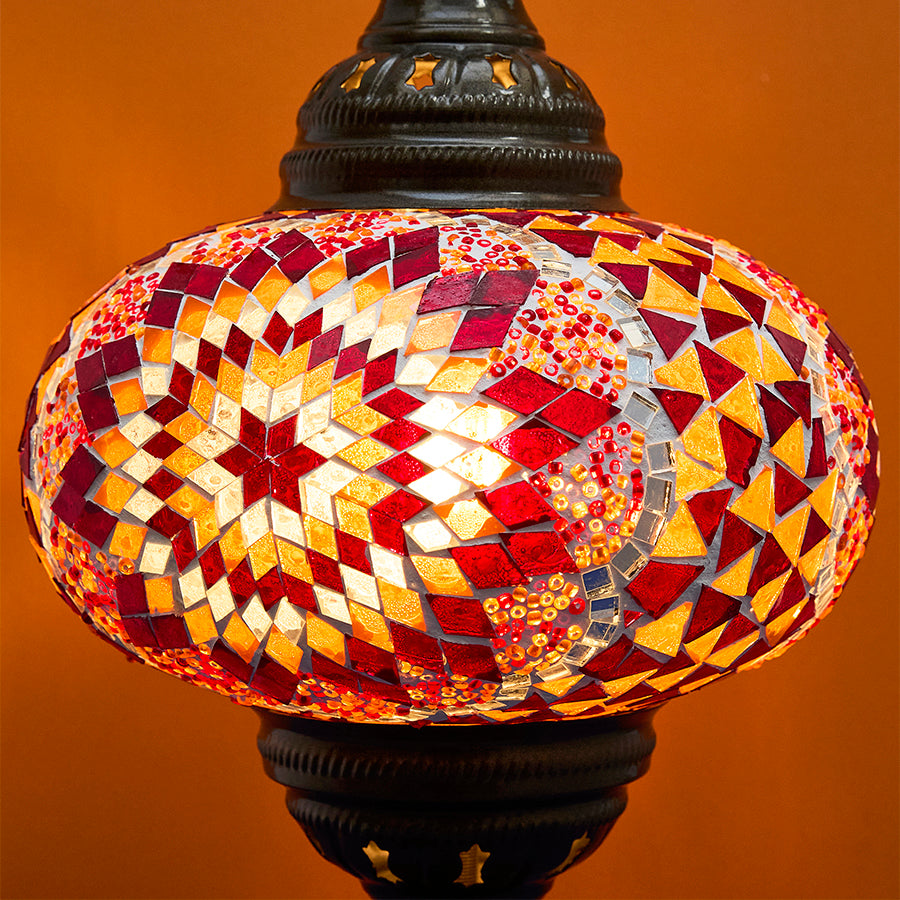 Mosaic Table Lamp - Extra large Globe (No.5)
