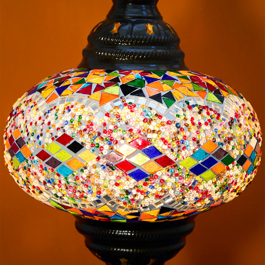 Mosaic Table Lamp - Extra large Globe (No.5)