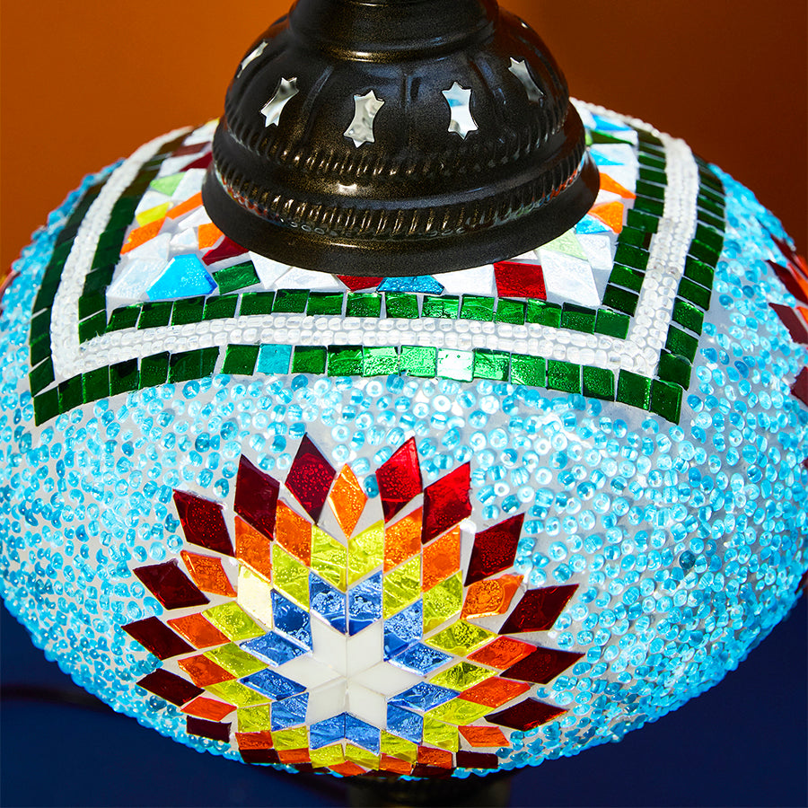Mosaic Table Lamp - Extra large Globe (No.5)