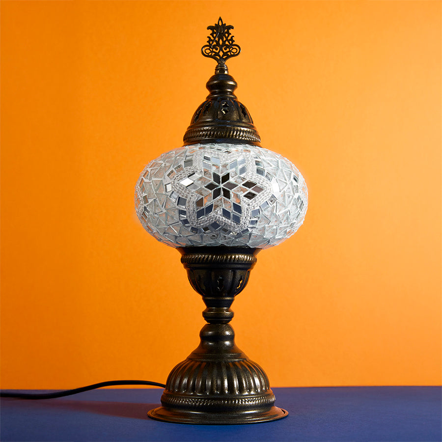 Mosaic Table Lamp - Large globe (No.3)