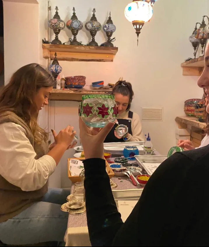 Mosaic Lamp Workshop - Large Group (6+)