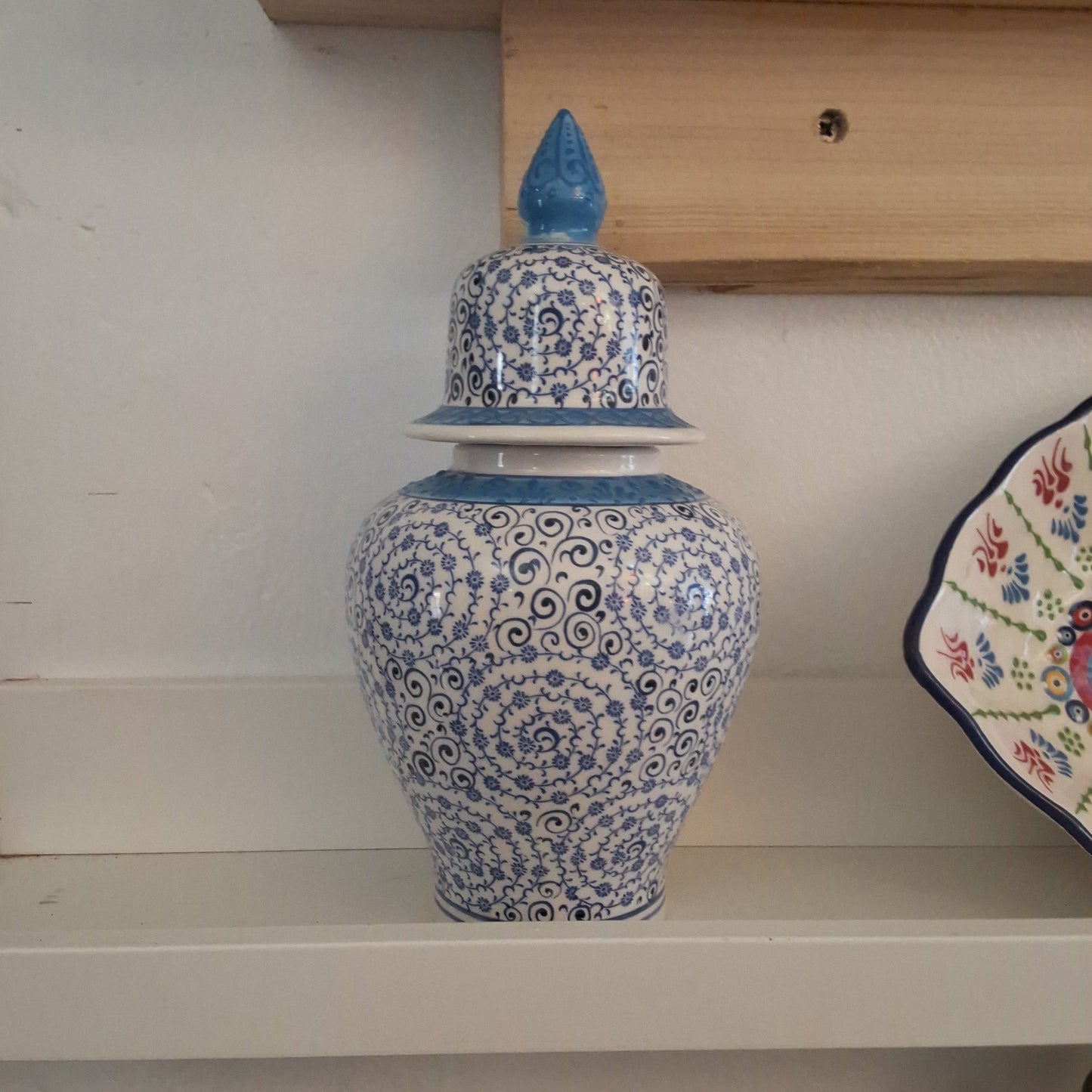 Blue "Halic" Iznik Vase