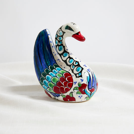 Ceramic swan