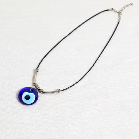 Evil eye rope necklace