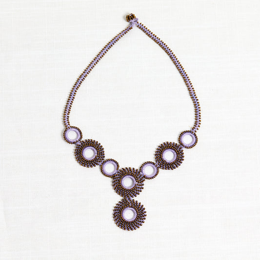 Handmade beaded necklace