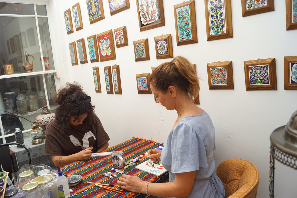 Ottoman-Inspired Creative Tile Painting Workshop