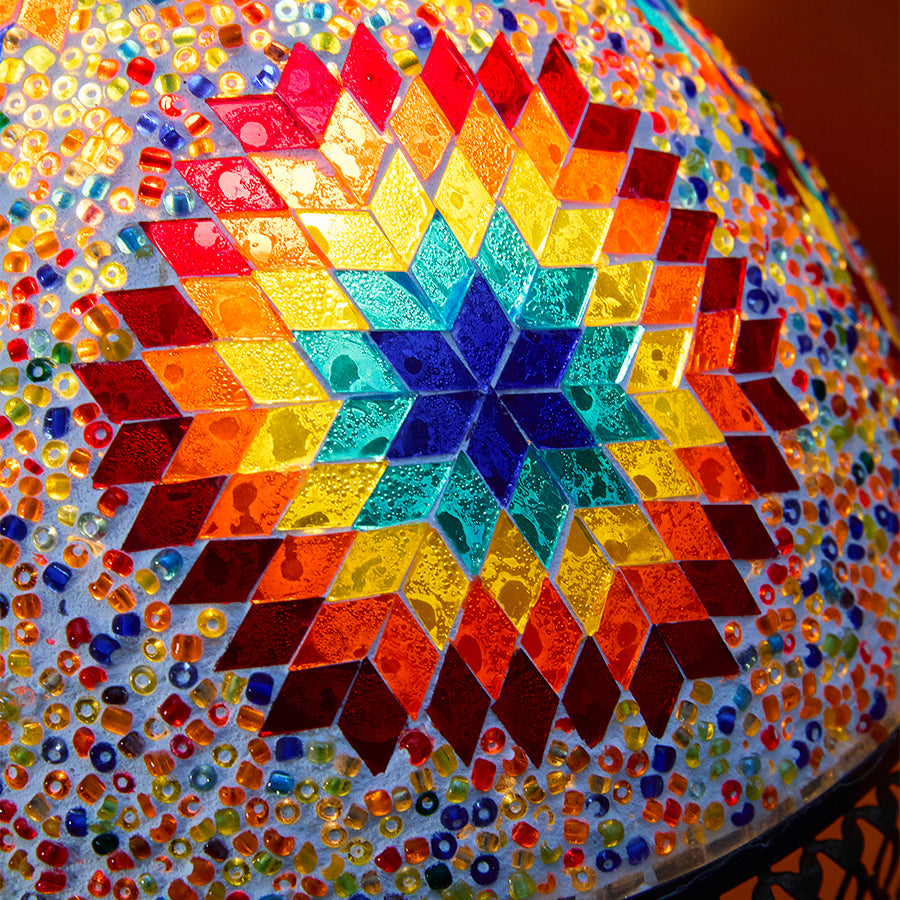 25cm Abajur - Mosaic lampshade